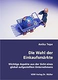 Image de Die Wahl der Einkaufsmärkte: Wichtige Aspekte aus der Sicht eines global aufgestellten Unternehmens