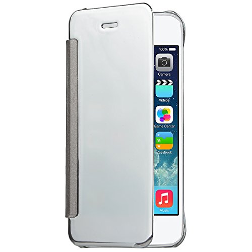 WeLoveCase Funda Tapa iPhone SE Espejo Carcasas iPhone 5S R gido Fundas Moviles PC Dura Cubierta Protecci n Flip Cover Folio Case Resistente Piel Funda de Cuero para Apple iPhone 5 5S SE Plata reviews WeLoveCase Funda Tapa iPhone SE Espejo Carcasas iPhone 5S R gido Fundas Moviles PC Dura Cubierta Protecci n Flip Cover Folio Case Resistente Piel Funda de Cuero para Apple iPhone 5 5S SE Plata
