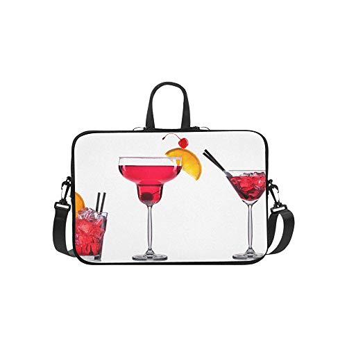 Preisvergleich Produktbild Party Farbglas Cocktail Muster Aktentasche Laptoptasche Messenger Schulter Arbeitstasche Crossbody Handtasche Für Geschäftsreisen