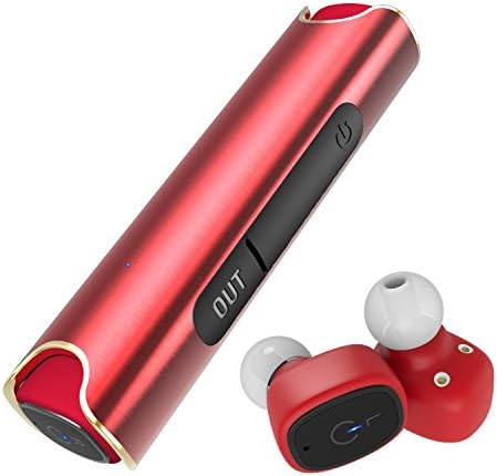 OBEST NEW Wireless Earbuds In-ear Bluetooth Headphones Binaural Stereo Surround Sound Earphones with Built-in Mic and Charging Box Noise Cancellation IPX7 Waterproof for iPhone Samsung iPad Android