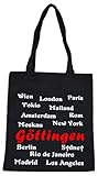 Baumwolltasche, Beutel, Bag - Stadt Göttingen Shopper (Langer Henkel)