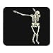 Produktbild HOTNING Gaming Mauspads Gaming Mouse Pad Human Skeleton Posing Dab Perform Dabbing Dance Move Gesture on Raster 11.8"x 9.8" Decor Office Computer Accessories Nonslip Rubber Backing Mousepad Mouse Mat