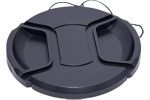 BEIZMEI Cache objectif pour appareil photo 77 mm, compatible avec tous les objectifs et autres appareils photo reflex numériques (77 mm Camera Lens cap)