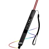 UnDePlus Akıllı Tahta/Telefon/Tablet Dokunmatik Kalem Lazer Presenter Kablosuz Sunum Kumandası-Fiber U&ccedil;lu-2 Siyah