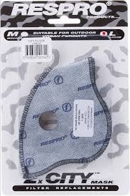 Respro Filtro City máscara (2 Unidades) filtros Negro Negro Talla:Large