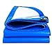 Produktbild ARNCEE schweren tarp plane dick 3m x 4m 9ft x13ft (3 x 4 m), pe plane wasserdicht blauen segeltuch blatt premium qualität auf plane für outdoor camping