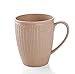 Produktbild DDOQ Beste 1 Stück Badezimmer Zahnputzbecher Mundwasser Tasse Weizenstroh Wasser Tasse Tumbler (Farbe : Beige)