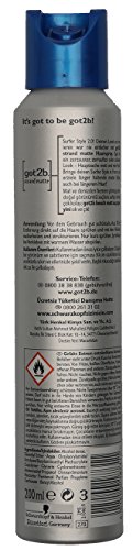 Got2B Haarspray Strand Matte, 3er Pack (3 x 200 ml) - 2