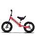 Produktbild Laufräder Balance Bike Leichte Kinder Jungen Mädchen Laufen Sicherheit Erste Fahrrad - Lerntraining Fahrrad (Farbe : Rot)