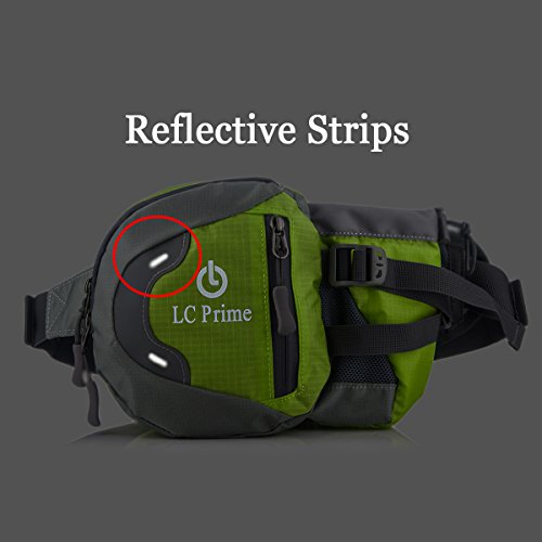 Taille Tasche,Tragbare Wasserflasche Design Auf der Taille Tasche für Reisen, und Outdoor Aktivitäten nylon fabric multied-color, by LC Prime - 4