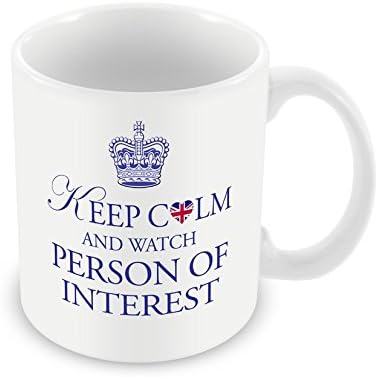 Keep Calm Mug - and Watch Person of Interest