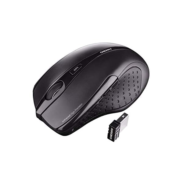 Cherry JW-T0100 Ratón inalámbrico USB Negro - Image 3