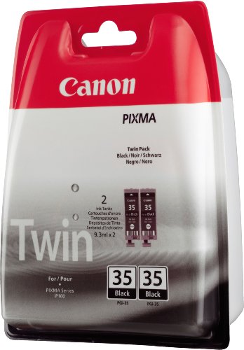 Canon PGI-35 BK Original Tintenpatrone, Doppelpack 2×9,3ml schwarz - 2
