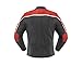 Produktbild Motorradjacke IXS CURTIS schwarz-rot-ivory Gr.60