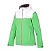 Produktbild ZIENER TAMILA 17/18 Damen Skijacke Snowboardjacke 10.000mm AQUASHIELD+ 174100(172 BRIGHT GREEN - grün, weiss,38)