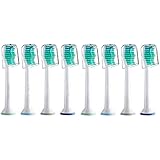UNI FAM Cepillos de Repuesto para Philips Sonicare Cepillo de Dientes DiamondClean, EasyClean, FlexCare, HealthyWhite y Kids Manijas del Cepillo,Paquete de 8