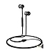 Price comparison product image Betron B750s Earphones Headphones, High Definition, in-ear, Tangle Free, Noise Isolating , HEAVY DEEP BASS for iPhone, iPod, iPad, MP3 Players, Samsung Galaxy etc (Black with Volume Control and Mic)
