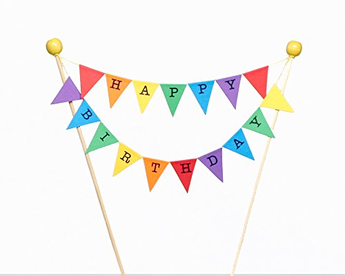 Amazing Bunting, Happy Birthday, Kuchen Ammer, Kuchendeckel - 2