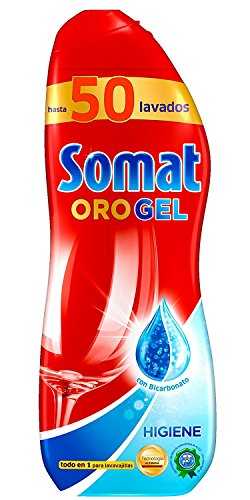 Somat Oro Gel Lavavajillas Higiene 50 Dosis