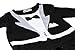 Baby Tuxedo Gentleman Romper Onesie Great for Party Wedding Xmas (95cm, Black)