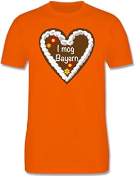 Oktoberfest Kind - Lebkuchenherz I mog Bayern - Kinder T-Shirt