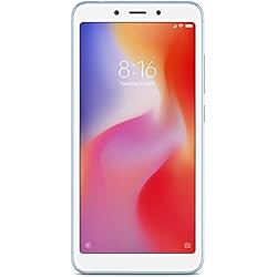 Xiaomi Redmi 6A - Smartphone de 5.45" (Quad-Core 2.0 GHz, RAM de 2 GB, memoria de 16 GB, cámara de 13 MP, Android 8.1) color azul [versión española]
