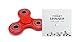 Produktbild Fidget Tri (dreifach) Hand Spinner - Finger Spielzeug für Kinder und Erwachsene (Rot) – Prime Amazon Versand in 1-2 Tage - High Quality by Secret Essentials