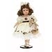 Produktbild SAMMLERPUPPE Porzellanpuppe, Künstlerpuppe Mädchen mit Festkleid und Teddy 48cm 120578