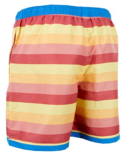 LUVANNI Herren Badeshorts Beachshorts Boardshorts Badehose gestreift - 6