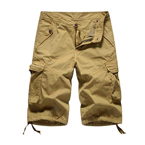 DELHI TRADERSS Mens Khaki Cotton Cargo Shorts (Brown, 34) RS.749 (53.00% Off) - Amazon DELHI TRADERSS Mens Khaki Cotton Cargo Shorts (Brown, 34) RS.749 (53.00% Off) - Amazon