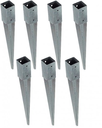 Preisvergleich Produktbild Bodenhülse Einschlagbodenhülsen versch. Größen, Größe:71x71x750 mm