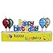 Produktbild 5 PC-Paraffin-Wachs Cartoon alles Gute zum Geburtstag und Ballon-Geburtstags-Party-Kerze Kuchen Dekoration mit Holzstab
