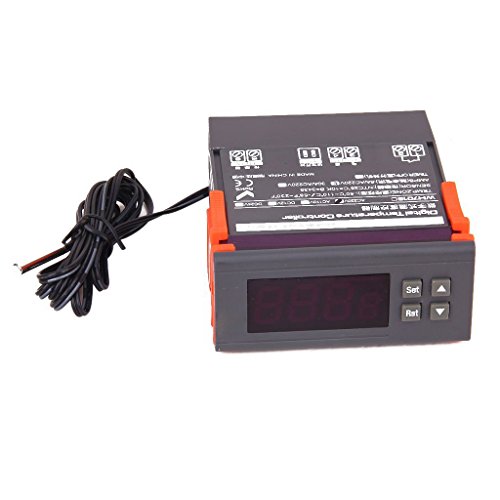 4 Stellige LCD Anzeigen Digital Temperaturregler WH7016C