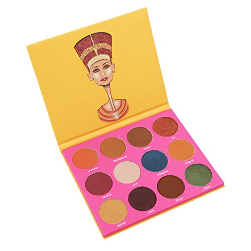VWH 12 Farben Lidschatten Palette Kosmetik Make-up Leicht zu tragen