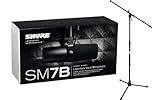 shure sm7b bundle Das dynamische Mikrofon Model SM7B verfügt über einen glatten, flachen Frequenzgang für den breiten Frequenzgang, der für Musik und Sprache in allen professionellen Audio-Anwendungen geeignet ist.
