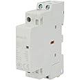 MLMLH Din Rail AC Contactor 16A 2-Pole – 220V/230V 50/60Hz 2NO Low Noise Safety Contactor, Contactor 240V, for Household Electrical Applications