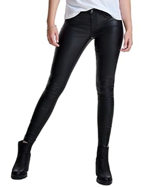 ONLY Damen Skinny Jeans Onlkendell Reg Sk Ank Coated Pnt Bj Noos