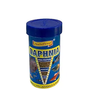 FishAsPets Hallofeed Daphnia Powder - Starter Feed for Fry, Juveniles,& Small Size Fishes (8 GMS)