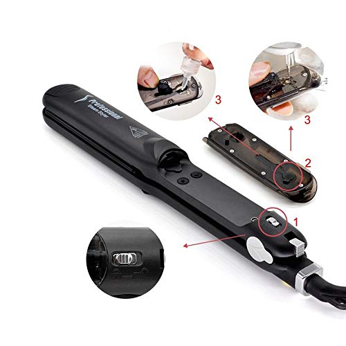 Multifunction Hair Straightener  2 In 1 Dry And Wet Dual Use Curls  Hair Straightener  Household Fast Heating Straight Hair Board