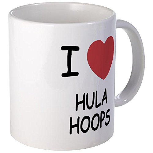 CafePress - I Heart Hula Hoops Mug - Unique Coffee Mug, Coffee Cup, Tea Cup