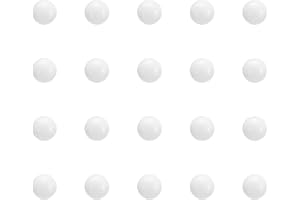 QUARKZMAN 100 stycken POM lagerkulor 6 mm solid plastlagerboll, precisions-POM-kulor