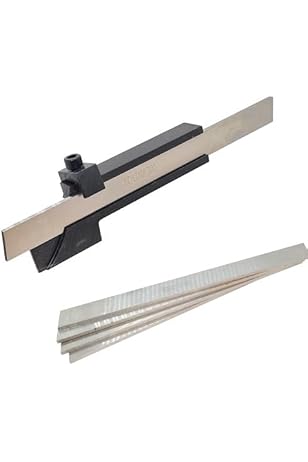 Utensile A Tornio HSS 3x12x200 Mm - 2 Pezzi Per Lavorazione Metalli, Acciai Morbidi E Leghe - Foto 4