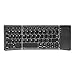 Produktbild YYD Faltbare Bluetooth-Tastatur drahtlos ultradünne stummschalten Android-Handy Mini-Tablet Huawei Hirse außerhalb mit drahtlosen Tastatur verbunden,Black