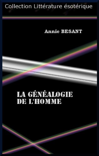 LA GÉNÉALOGIE DE L'HOMME francais LA GÉNÉALOGIE DE L'HOMME francais