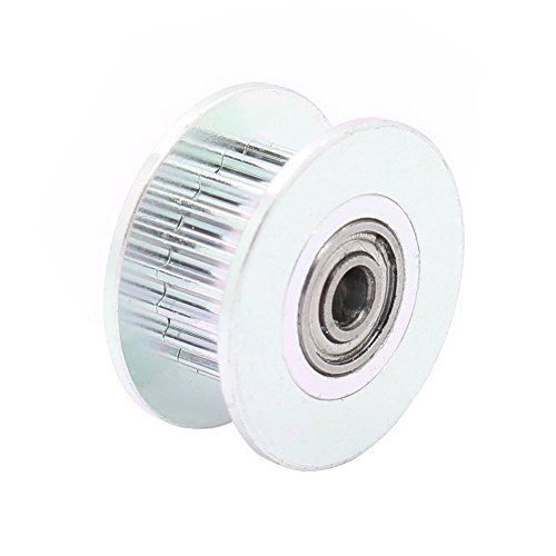Anycubic Aluminium 3mm Bohrung 16 Tooth Idler Zahnriemenscheibe mit Doppelkugellager für 3D-Drucker GT2 Gürtel - 2