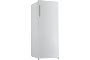 INFINITON ELECTRONICS INFINITON | Congelador Vertical - CV-172L14BEM | Capacidad 172 litros | 143.5 cm de Altura | Ciclico | Color Blanco
