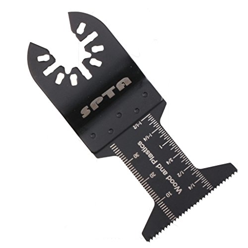 SPTA 14tlg Sägeblätter Sägeblattsortiment Multifunktionswerkzeug Multitool Zubehor für Fein Multimaster und Bosch Black und Decker Genesis Bosch Dremel Ridgid Ryobi Makita Milwaukee Dewalt Chicago Stainley Skil Haussmann Craftsman Multitool - 8