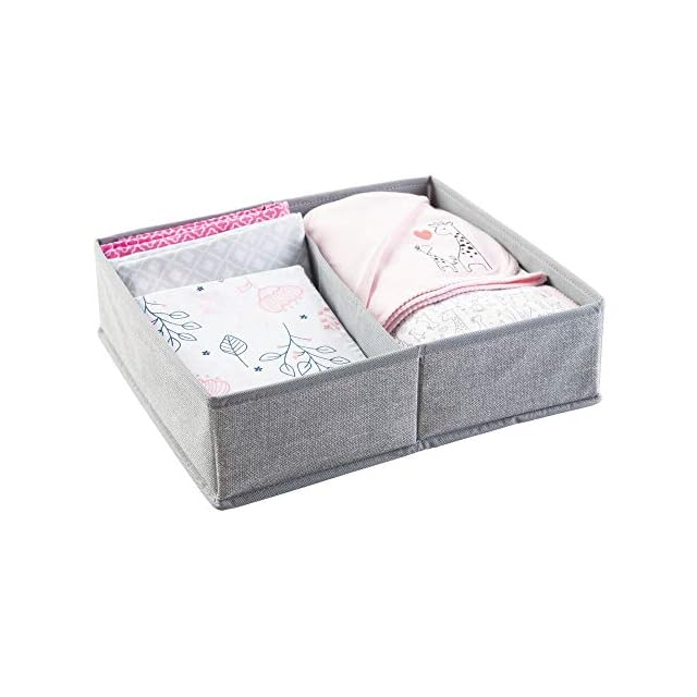 Lot De 4 Table A Langer Bac De Rangement Pour Accessoires De Bebe Armoire Rose Mdesign Boite De Rangement Pour Chambre Denfant En Polypropylene Aussi Comme Organiseur De Tiroir Bebe Puericulture