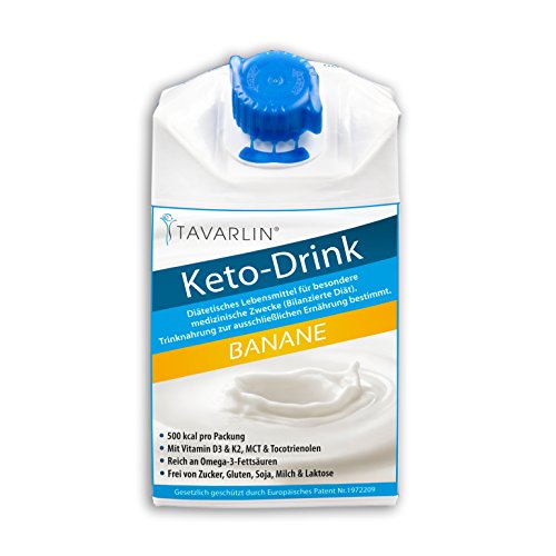 Preisvergleich Produktbild TAVARLIN Keto-Drink Bananegeschmack 1 x 250 ml