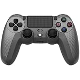 XO-GP6 Bluetooth ve Kablolu Oyun Kolu | PS4, PC, iOS, Android ve PS3 Uyumlu &Ccedil;ift Titreşimli Kablosuz Gamepad, 6 Eksen Jirosko